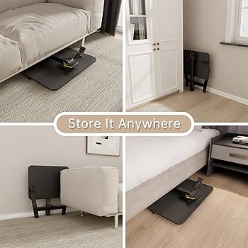Alawooder モバイルスタンディングデスク ベージュ Amazon.com: Alawooder Mobile Folding Desk - 25 Inch Space